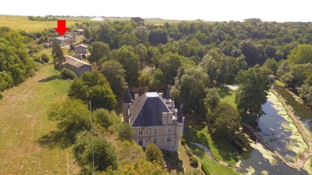 Chateau Des Loups - Les Cedres Bleus Echire Exteriör bild