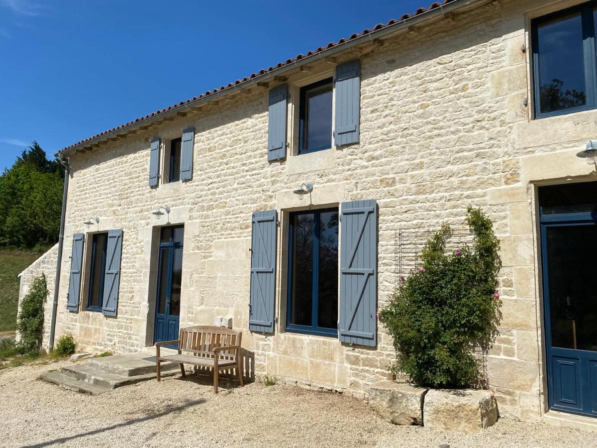 Chateau Des Loups - Les Cedres Bleus Echire Exteriör bild